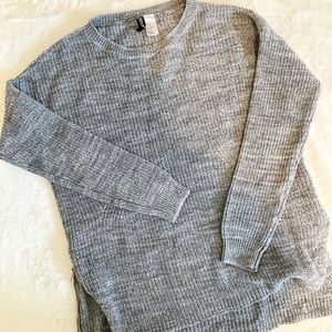 H&M Gray Knit Sweater
